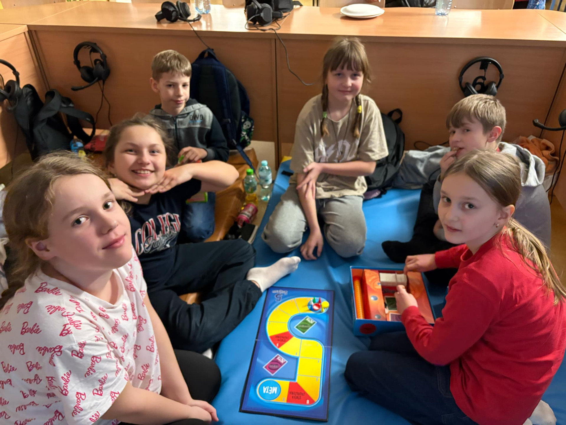 Wieczór filmowy w klasie czwartej